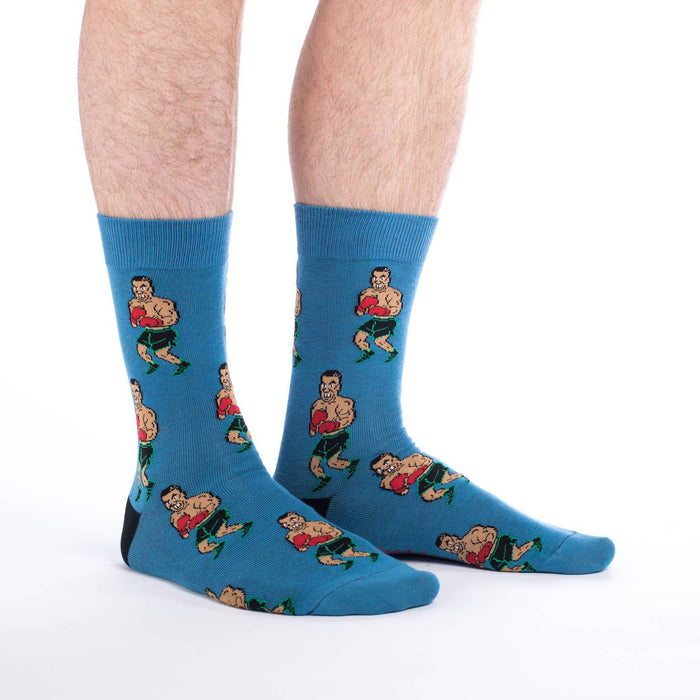 Men's Big & Tall Tyson Punch-Out!! Socks