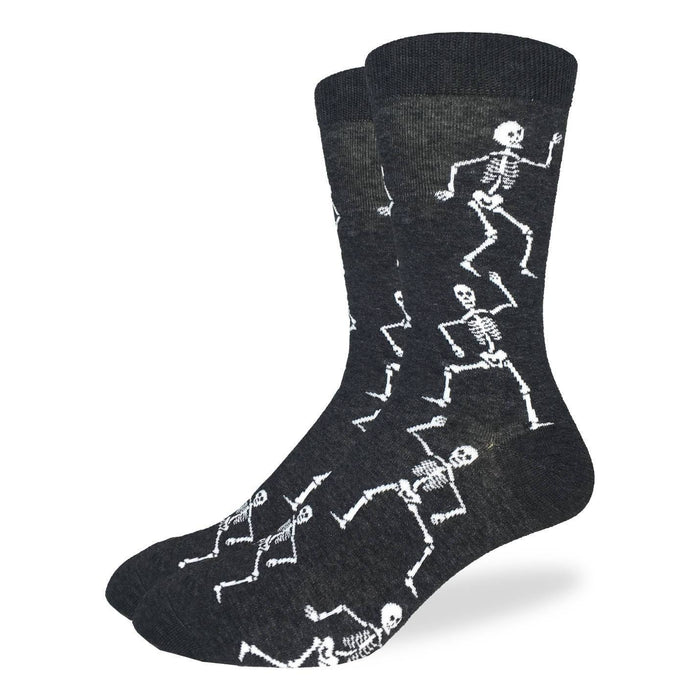 Men's Big & Tall Skeleton Halloween Socks